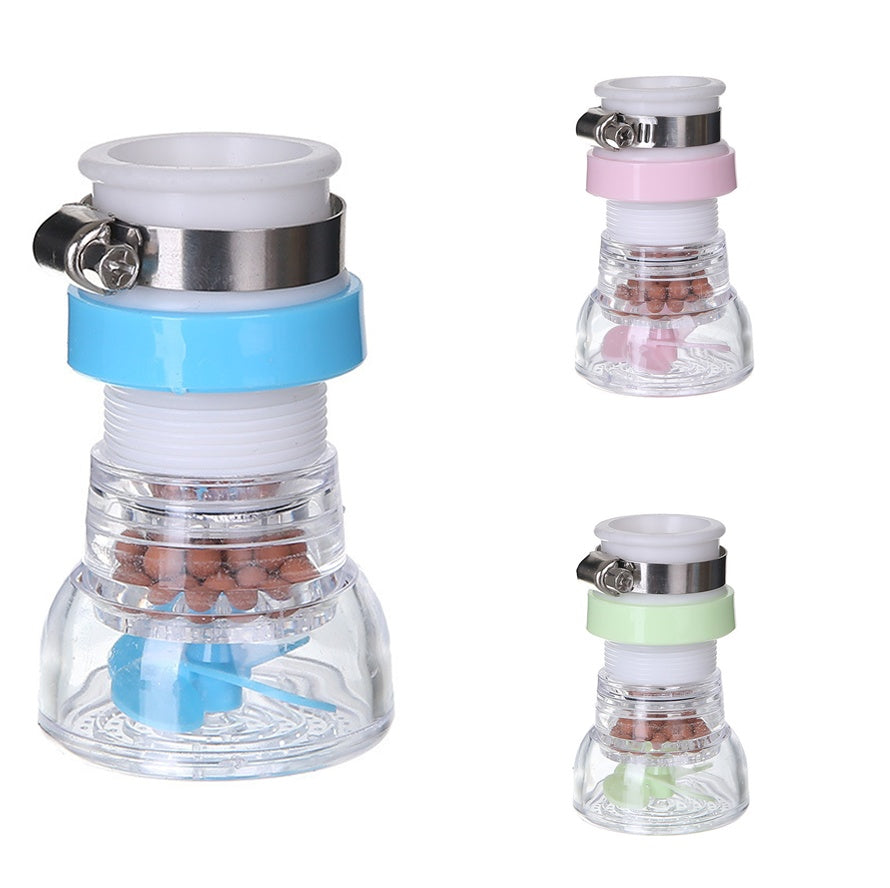 360° Swivel Faucet Spray Head with Filter