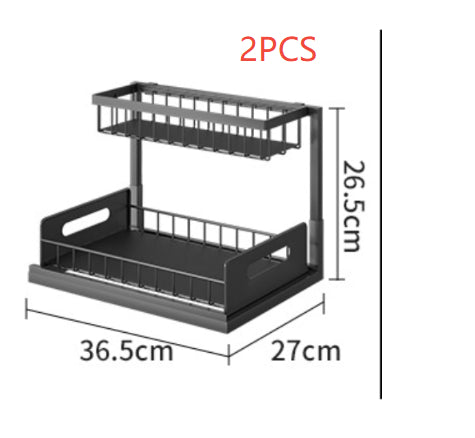Pull-Out Under-Sink Spice Rack