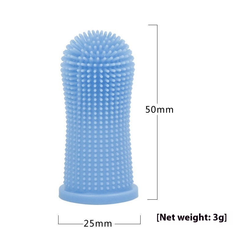 Silicone Finger Toothbrush for Dogs and Cats