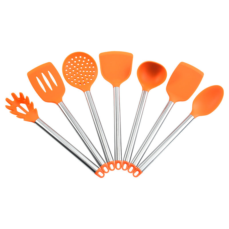 7-Piece Silicone Kitchen Utensil Set