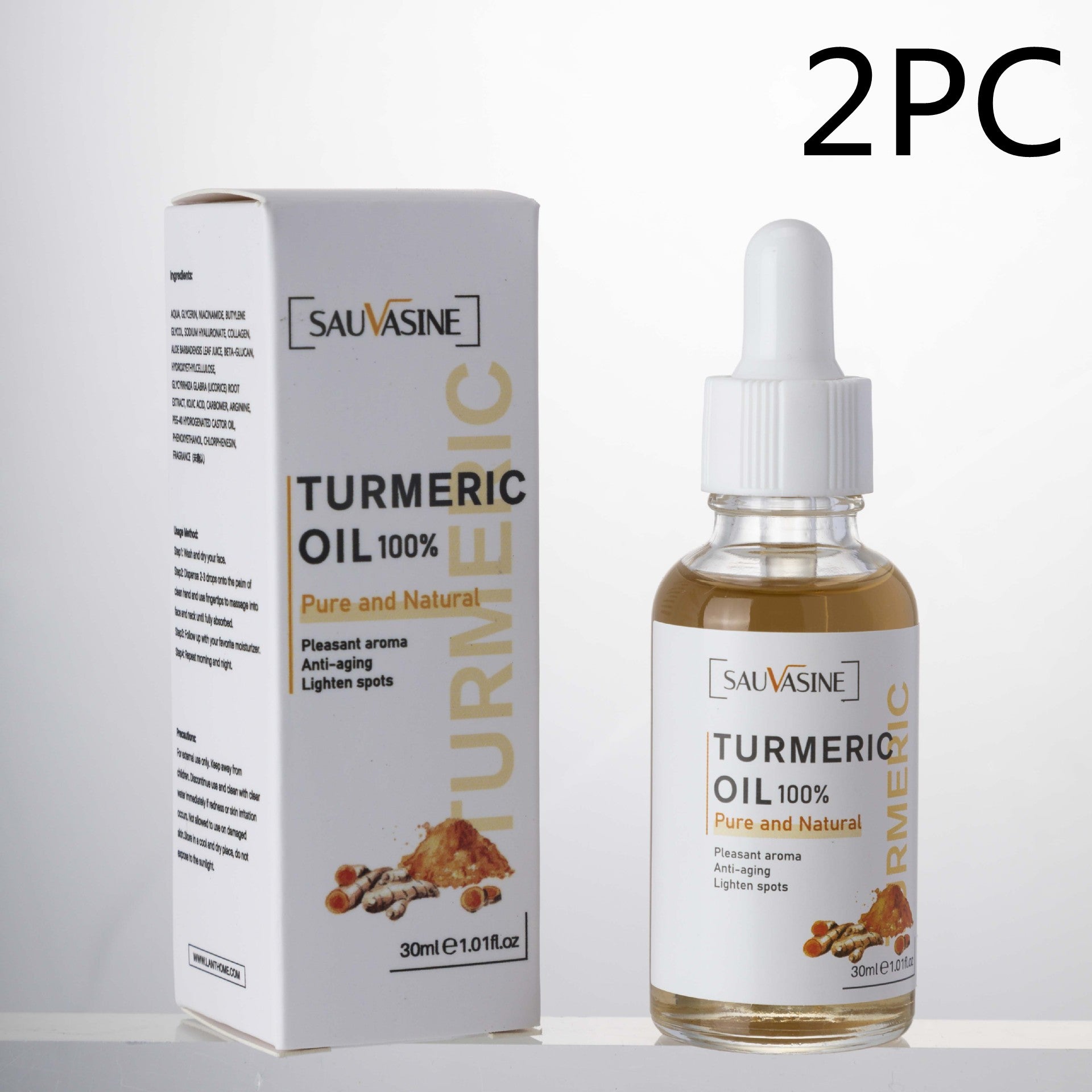 Turmeric Facial Cleanser and Moisturizer