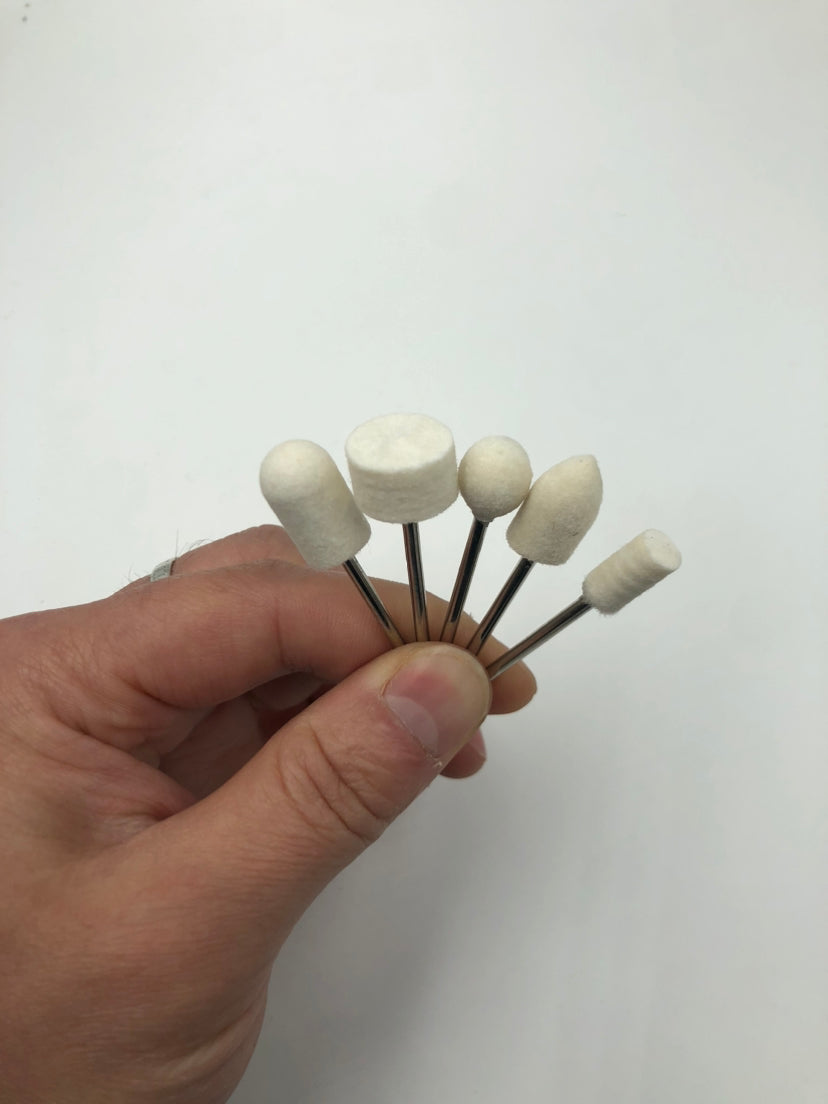 Nail Drill Grinding Heads, 5 Pack