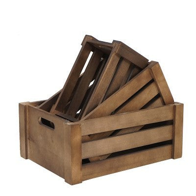 Vintage Wooden Storage Boxes