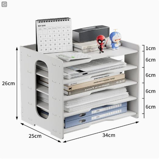 Desktop File and Paper Organizer