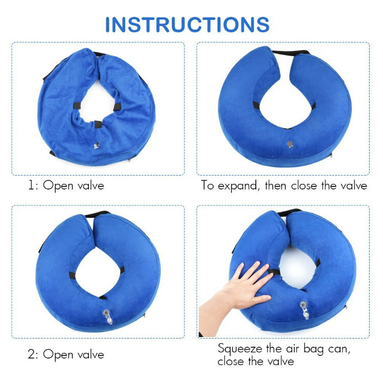Inflatable Pet Recovery Collar