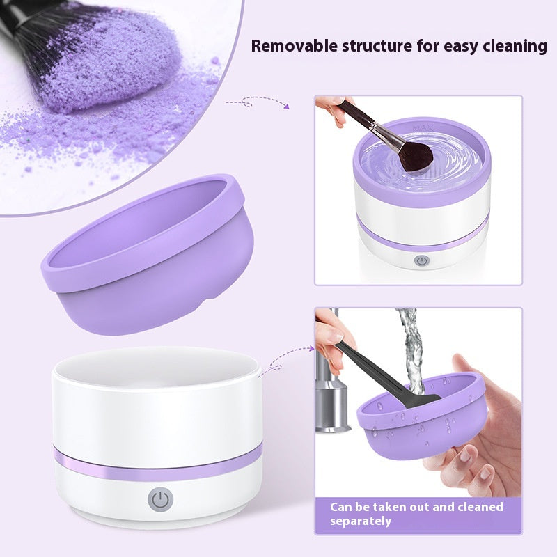 Automatic Makeup Brush Cleaner