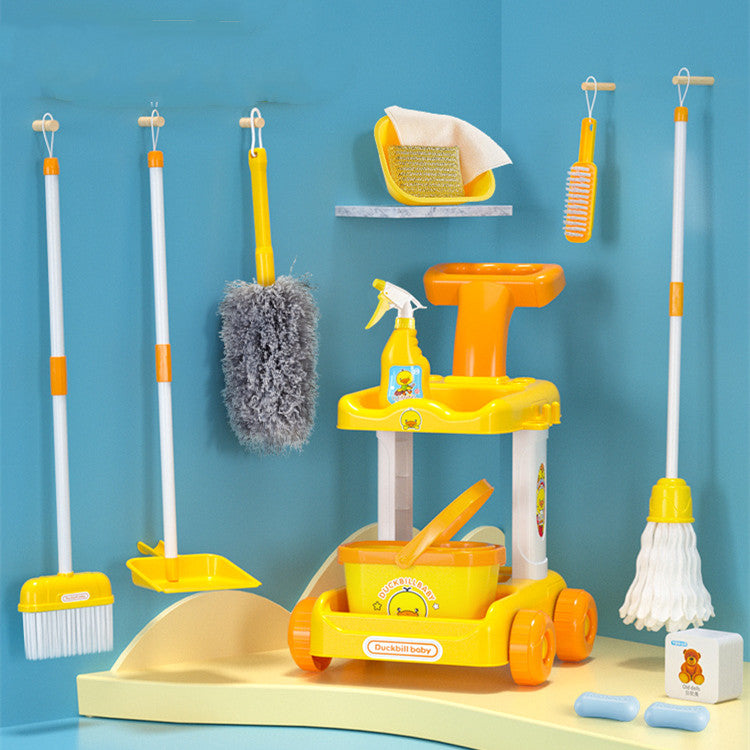Kids' Pretend Play Cleaning Set