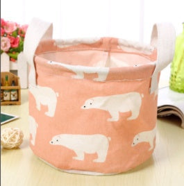 Round Cotton Storage Basket