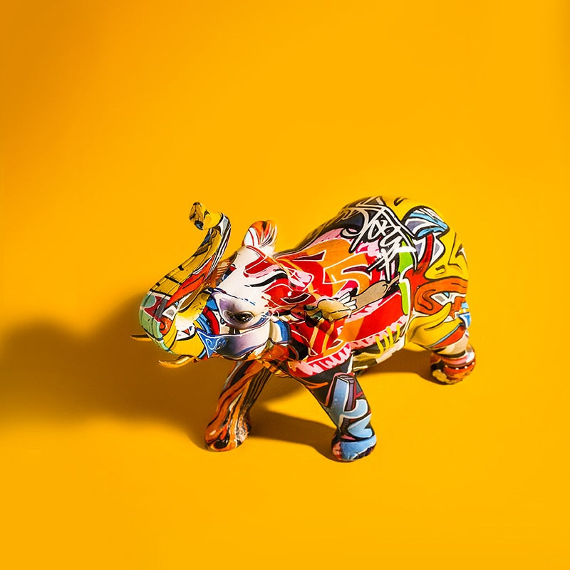 Resin Elephant Figurine