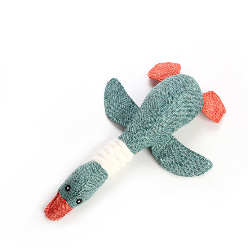 Squeaky Plush Dog Toy