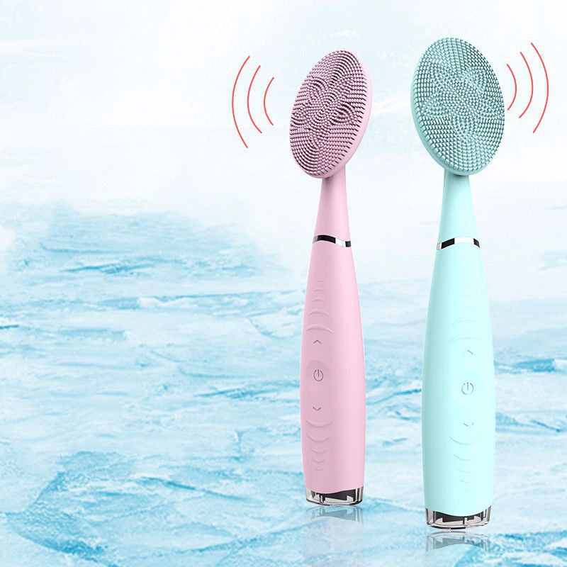 Sonic Silicone Facial Cleansing Brush, 5 Speeds