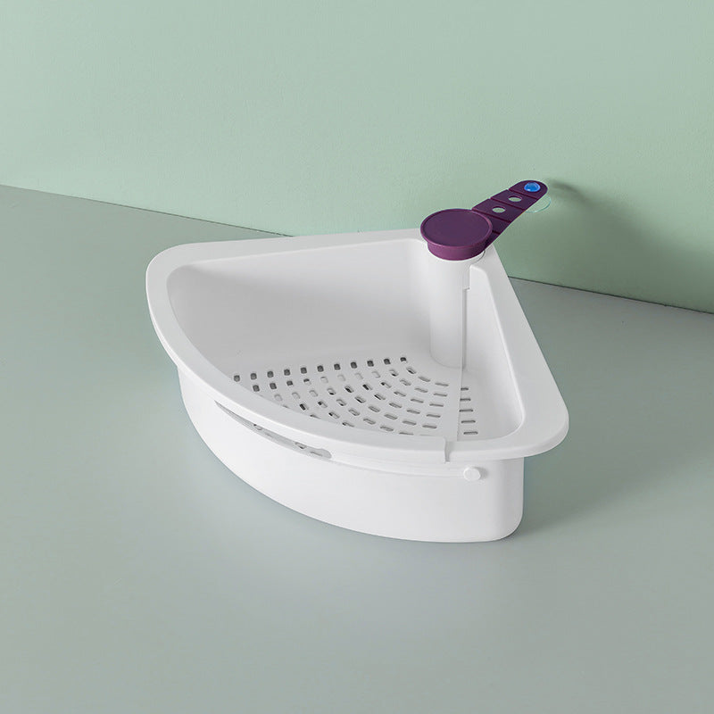 Over-the-Sink Drain Basket and Shelf
