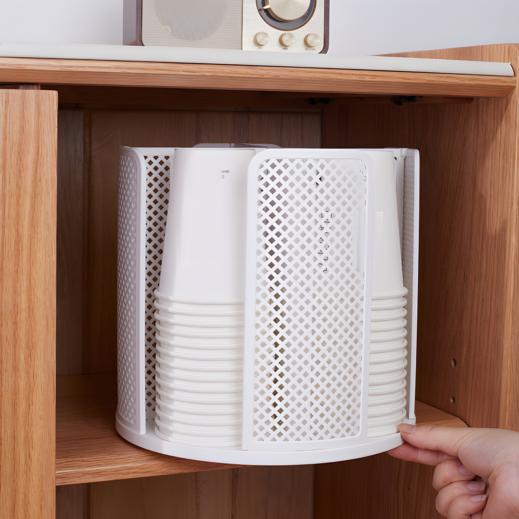 Rotating Paper Cup Holder