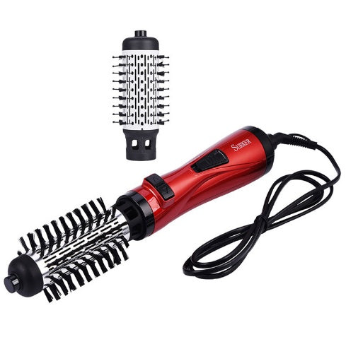 2-in-1 Hot Air Brush and Curling Wand