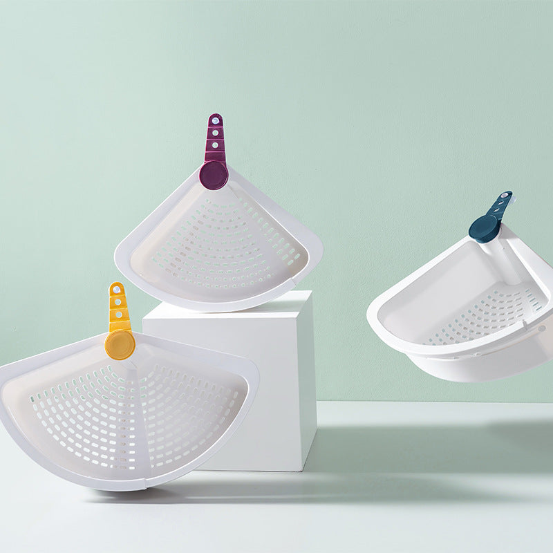 Over-the-Sink Drain Basket and Shelf
