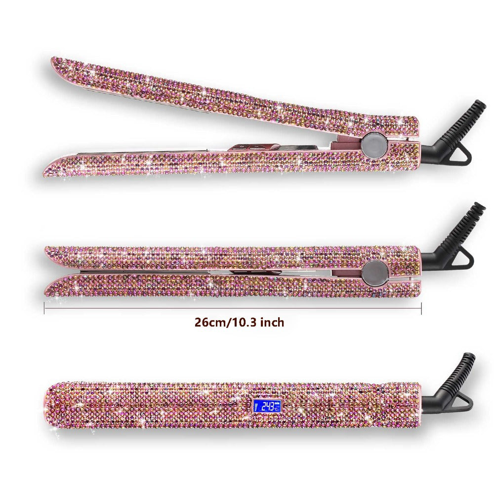 Glitter Titanium Flat Iron