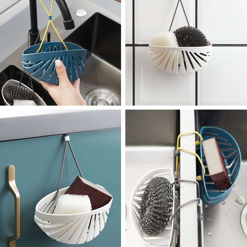 Shell-Shaped Hanging Sink Drain Bag