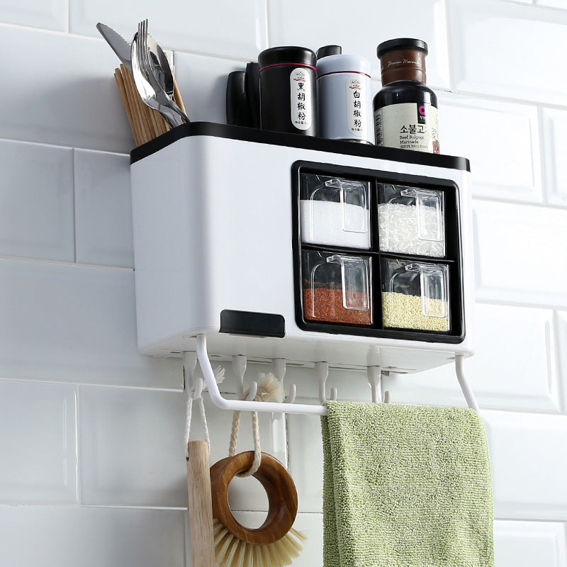 Wall-Mounted Seasoning Box