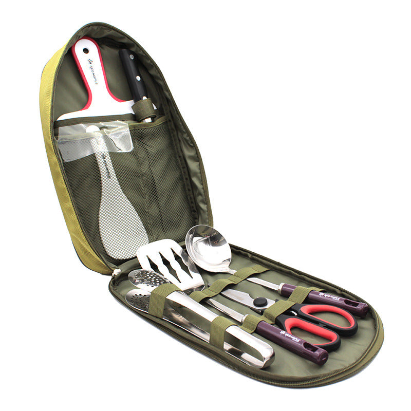 8-Piece Camp Kitchen Utensil Set