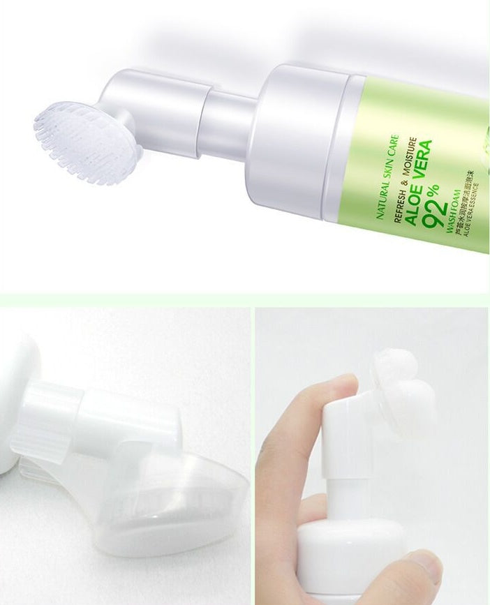 Aloe Vera Foaming Facial Cleanser, 120 ml