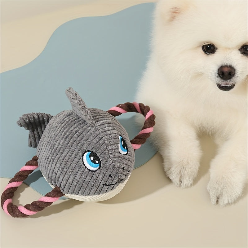 Turtle Rope Knot Dog Toy