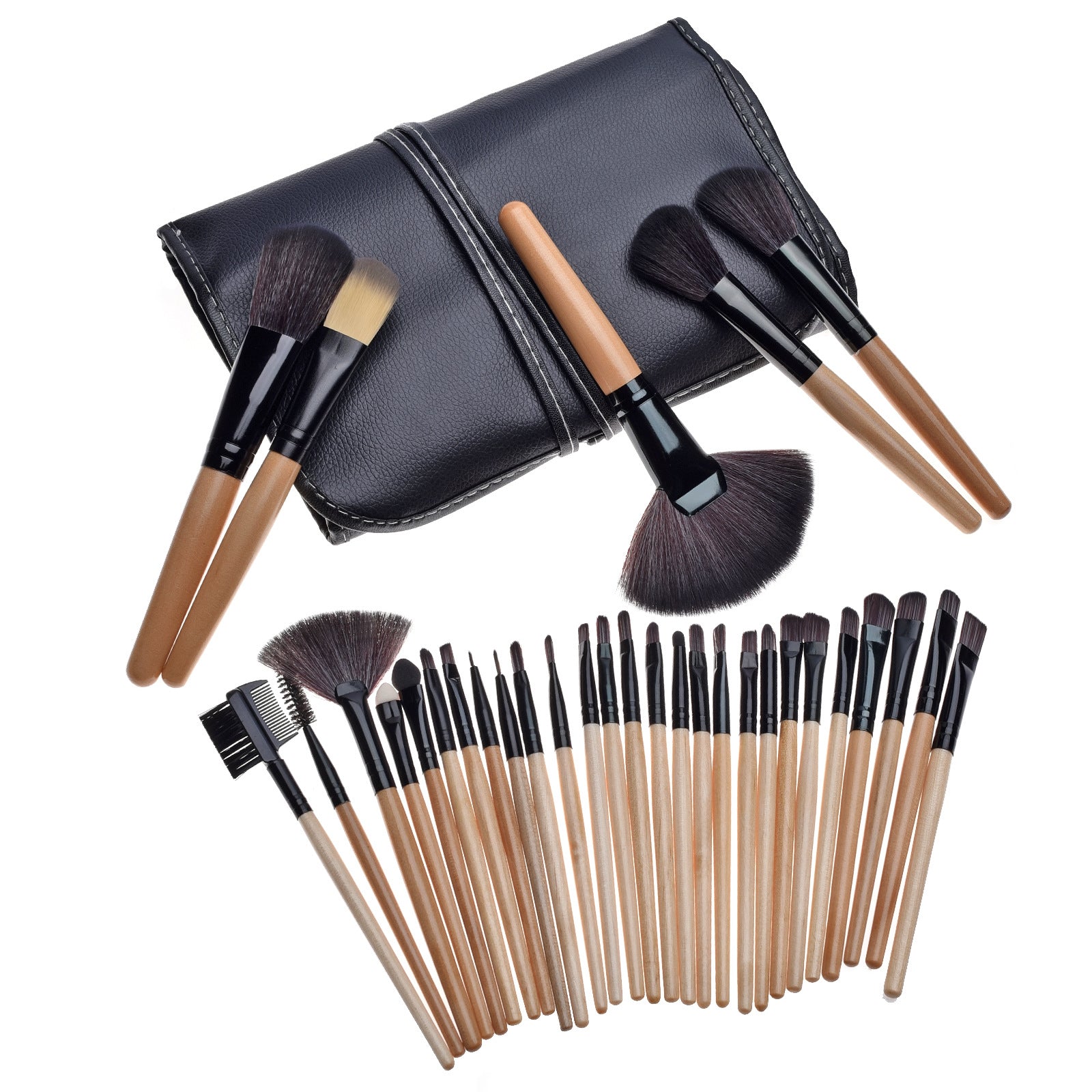 Makeup Brush Set with Bag