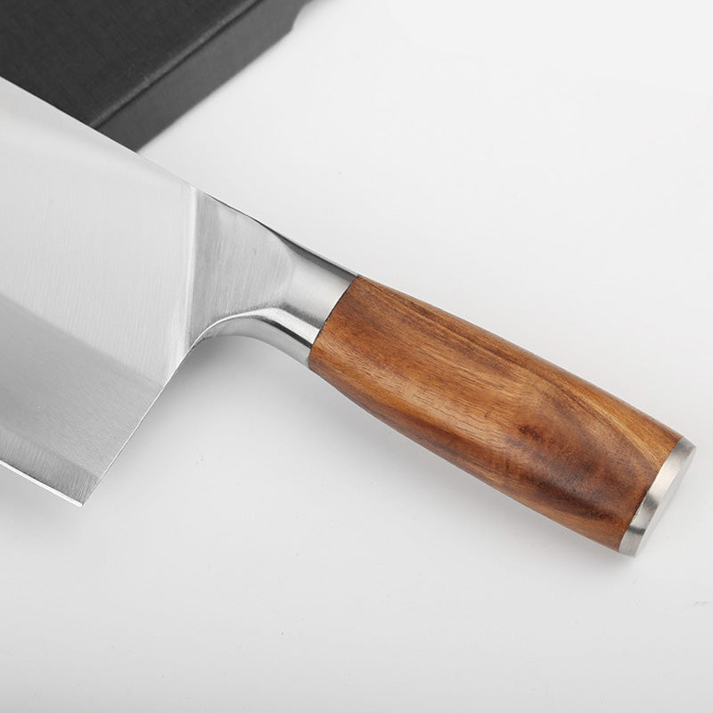 Stainless Steel Kitchen Knife with Wooden Handle