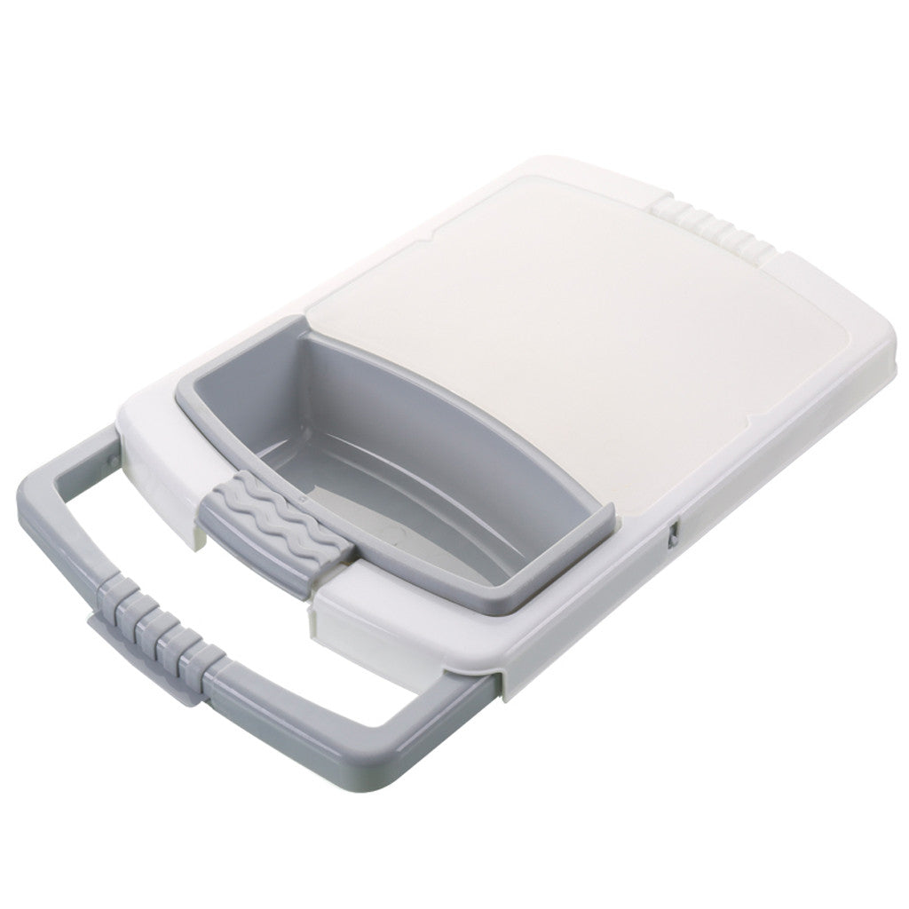 3-in-1 Cutting Board with Drain Basket