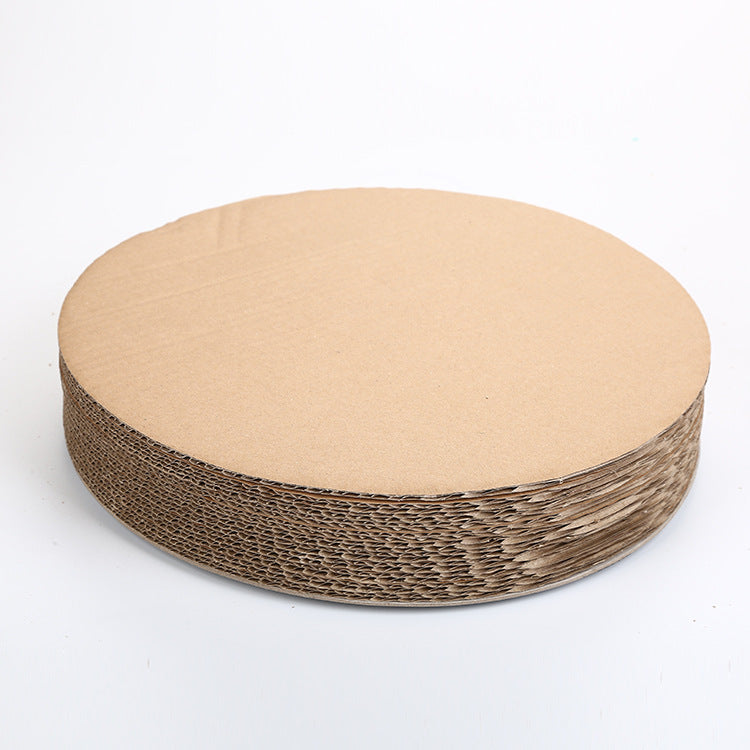 Cardboard Cat Scratcher with Bell Ball