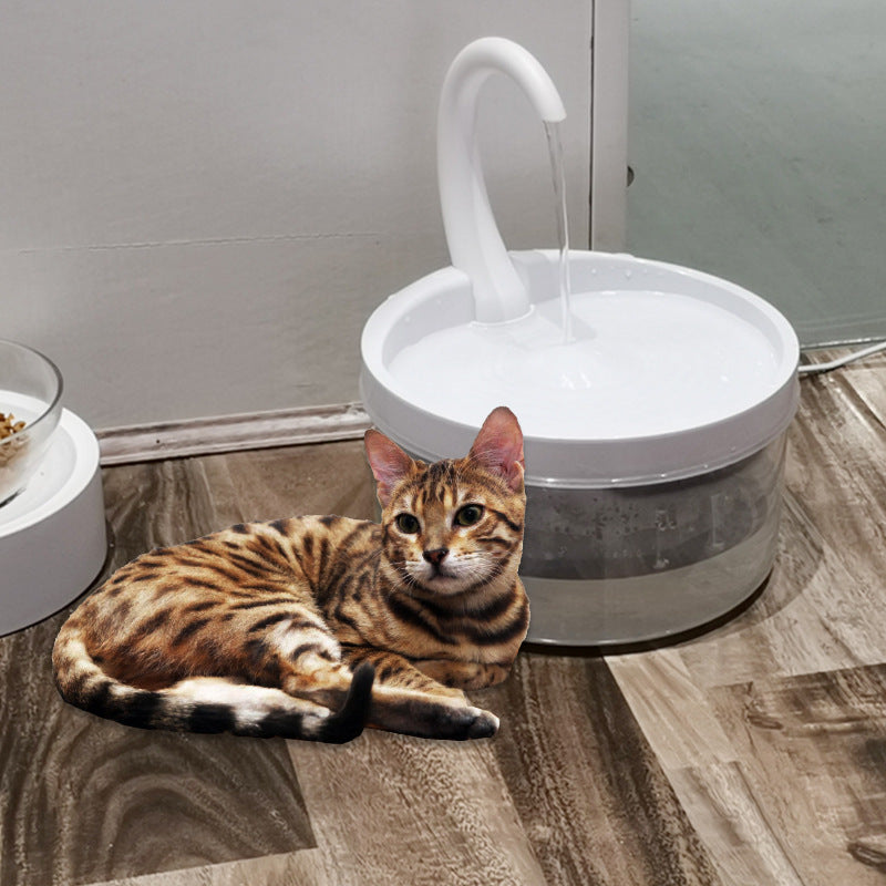 Cat Water Fountain, 2 L, USB Powered
