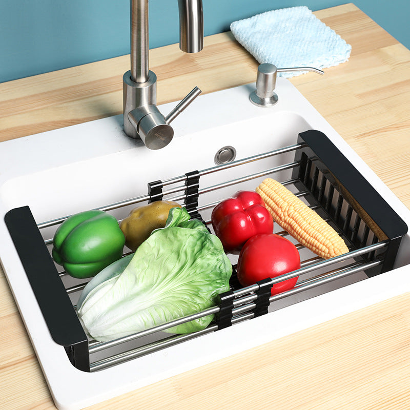 Telescopic Stainless Steel Sink Drain Basket