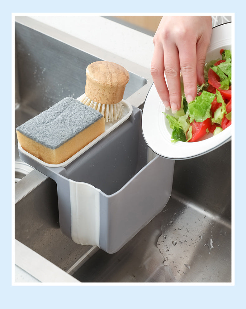 Over-the-Sink Drain Basket with Suction Cups