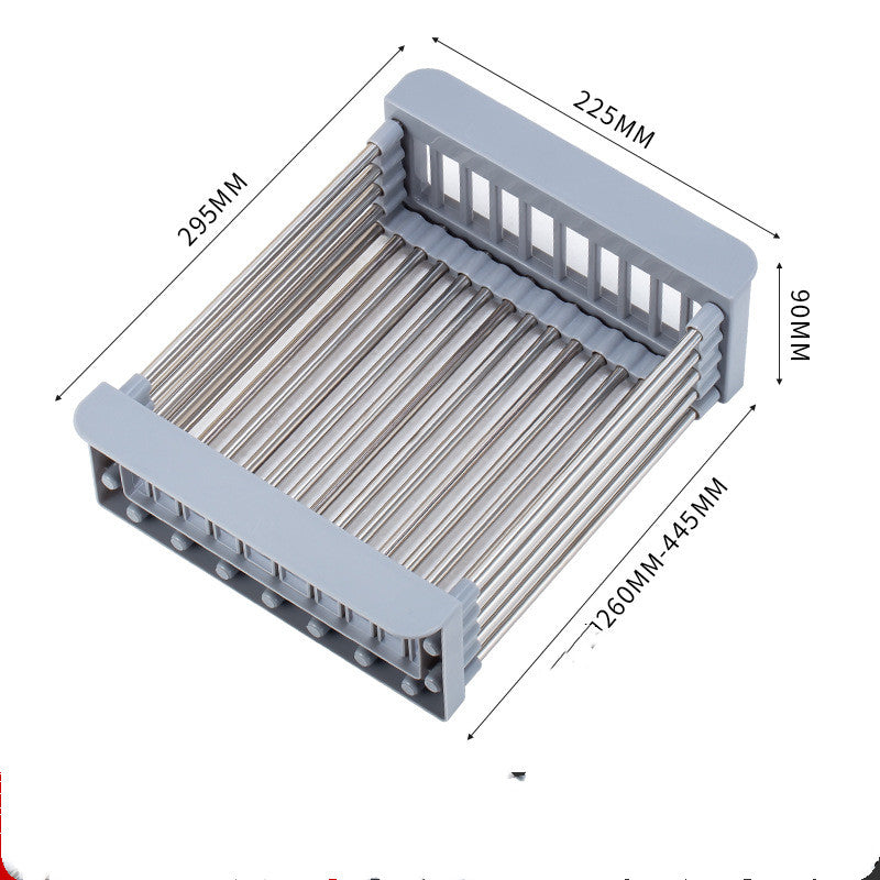 Expandable Stainless Steel Sink Basket
