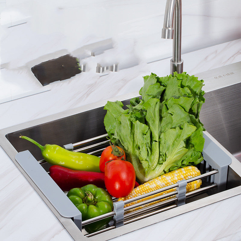 Expandable Stainless Steel Sink Basket