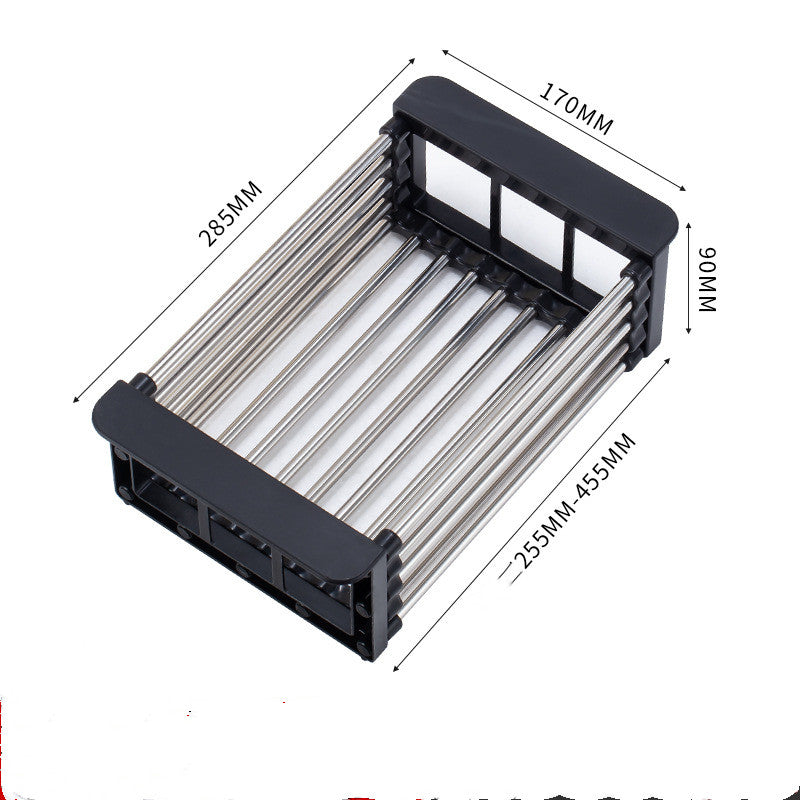 Expandable Stainless Steel Sink Basket