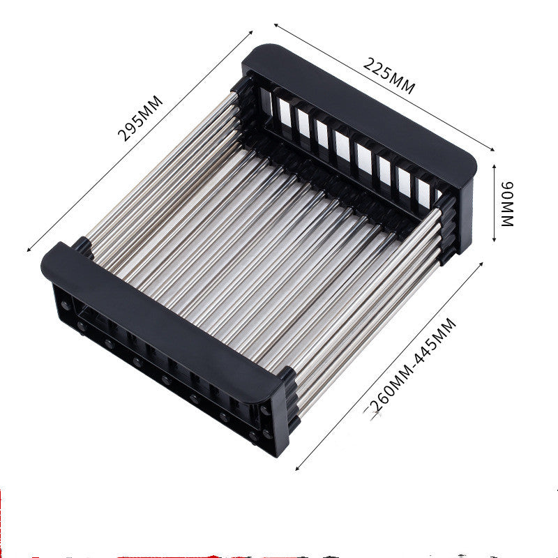 Expandable Stainless Steel Sink Basket