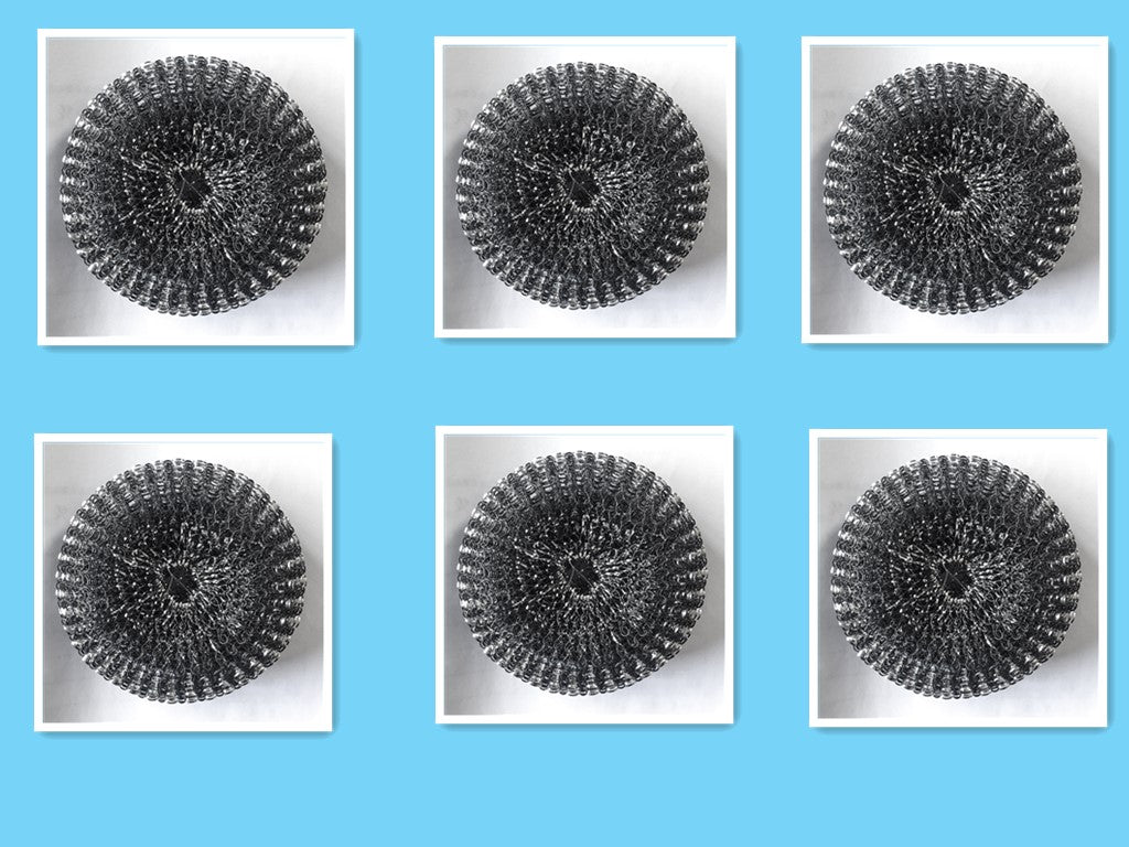 Soap-Dispensing Palm Brush