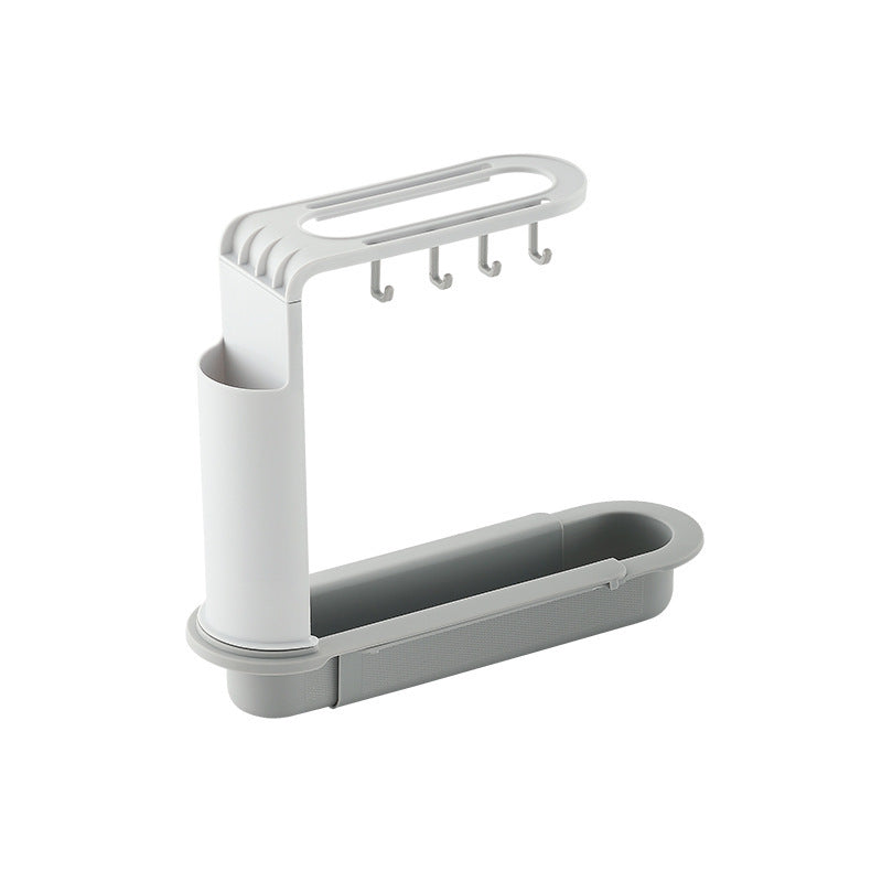Expandable Sink Drain and Cloth Rack