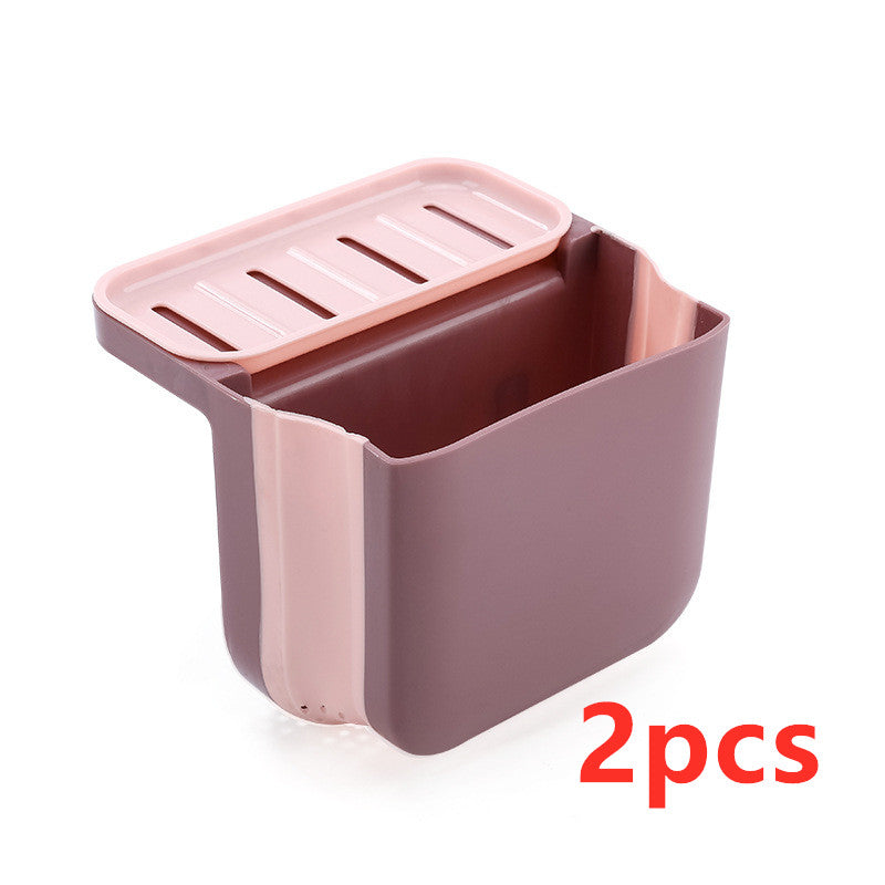 Over-the-Sink Drain Basket with Suction Cups