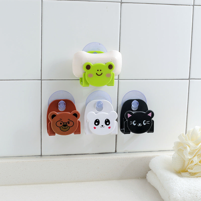 Cartoon Suction Cup Sponge Holder