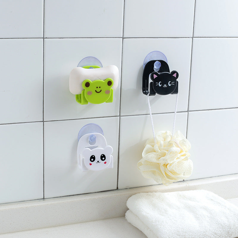 Cartoon Suction Cup Sponge Holder