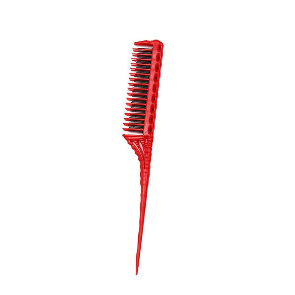 Triple-Row Teasing Comb with Tail