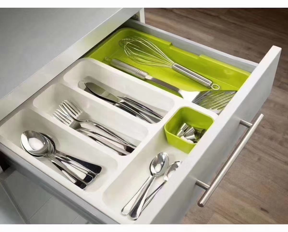 Expandable 2-Tier Countertop Organizer