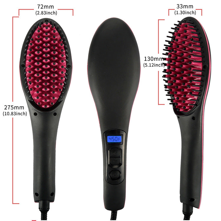 Electric Straightening Comb with LED Display