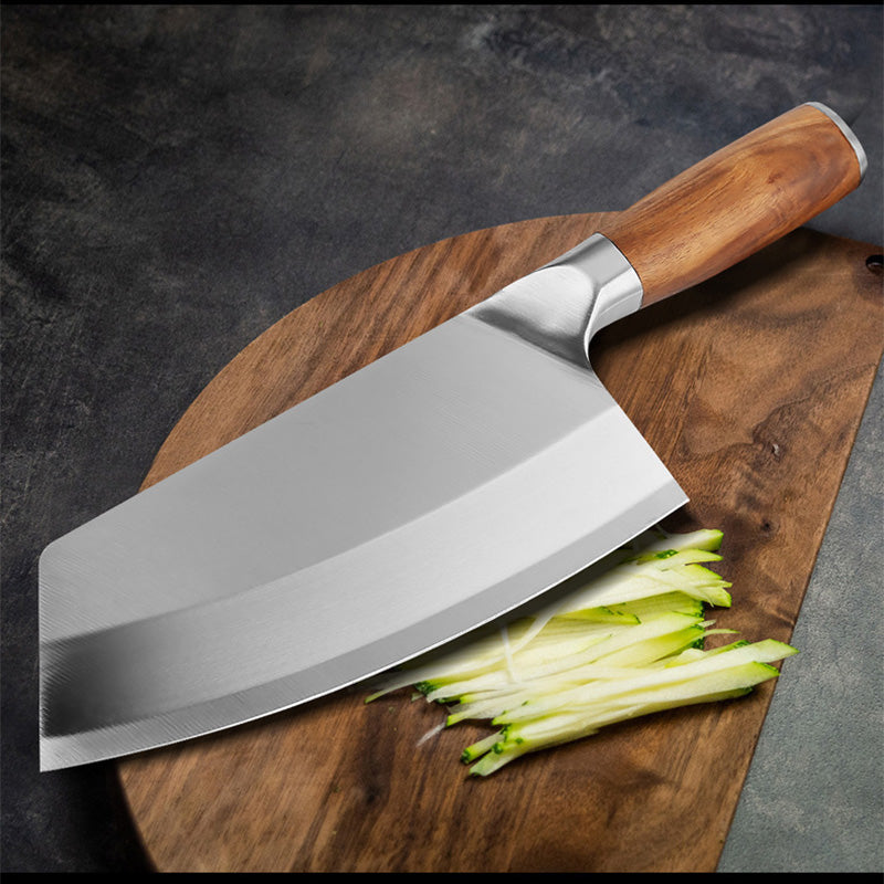 Stainless Steel Kitchen Knife with Wooden Handle