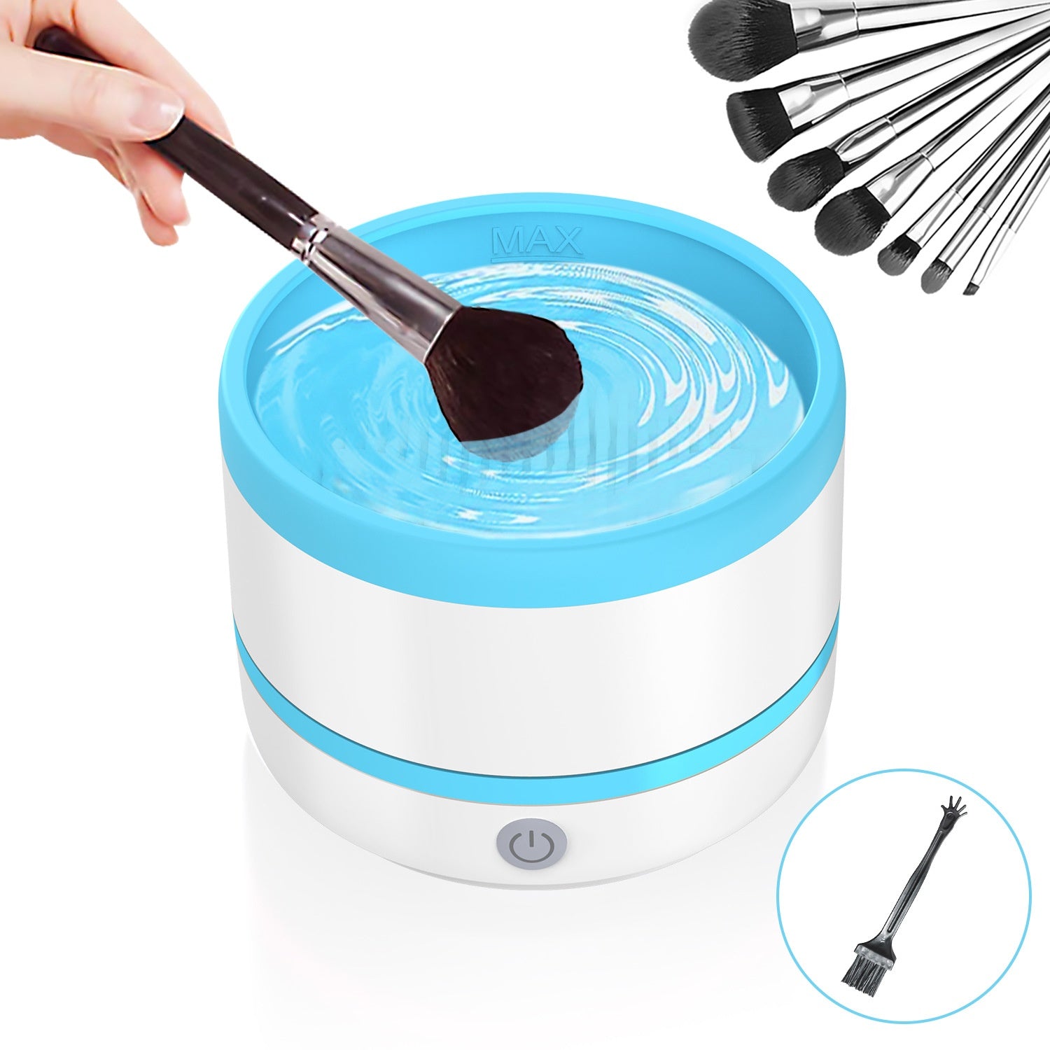 Automatic Makeup Brush Cleaner