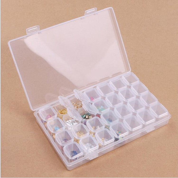 28-Compartment Bead and Rhinestone Organizer