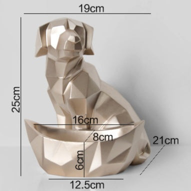 Nordic Lucky Dog or Cat Figurine