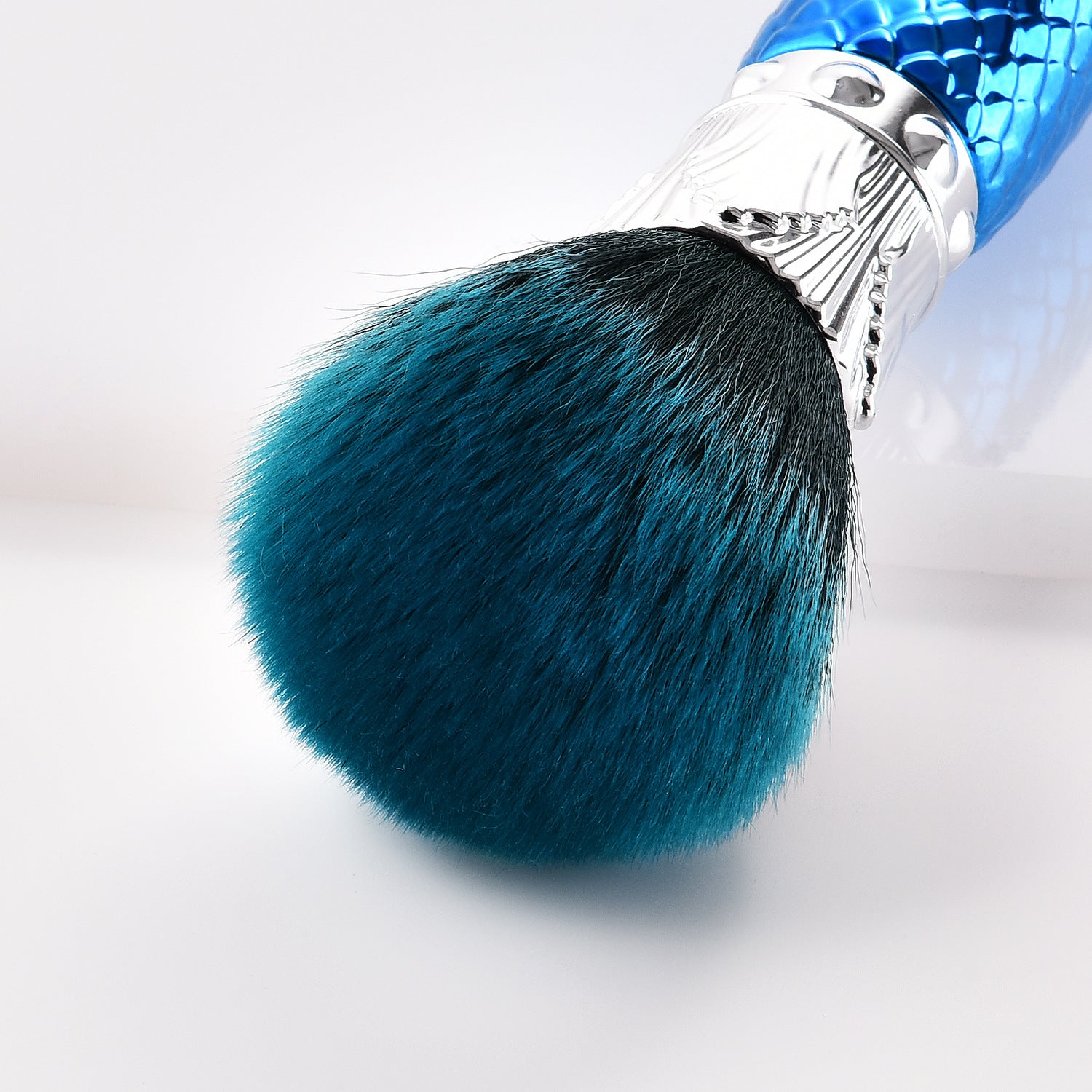 Blue Nylon Makeup Brush