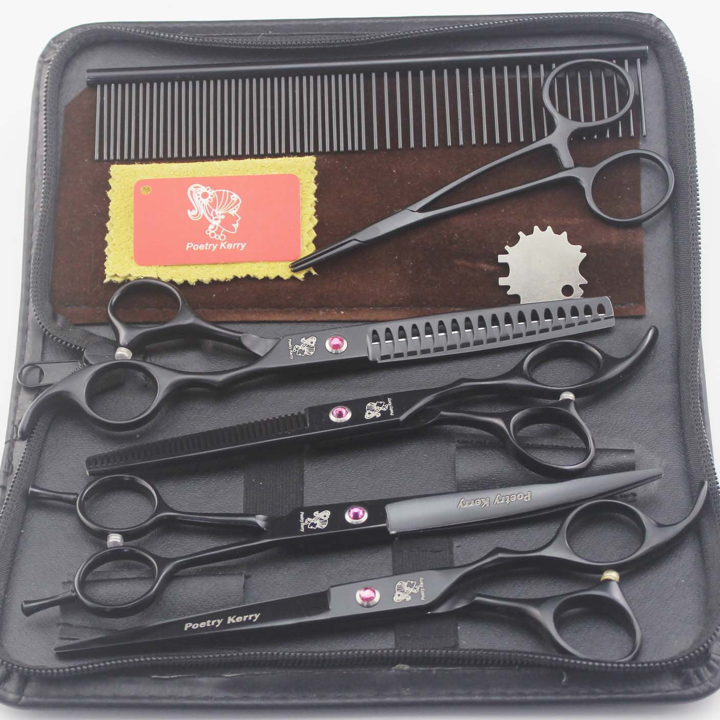6-Piece Pet Grooming Scissor Set
